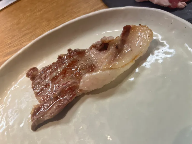 油脂和肉肉都很細膩。