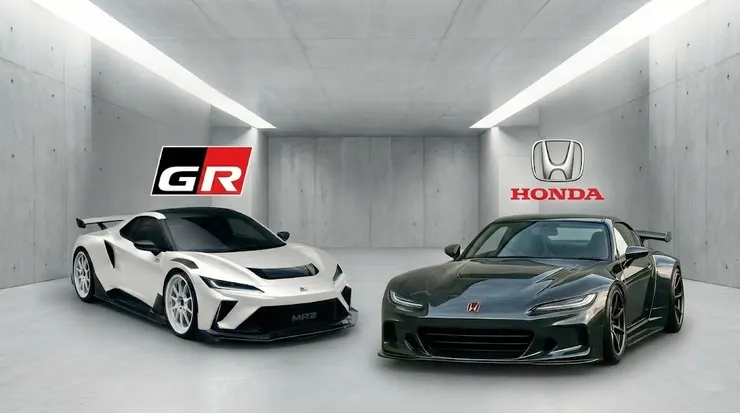 GR MR2與 S2000的網路AI模擬圖 (以下皆是)