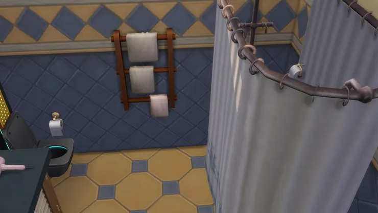 這幅圖片有個bug,大家看得出來嗎?(看看右手邊,有個不該在浴缸裏出現的東西...)