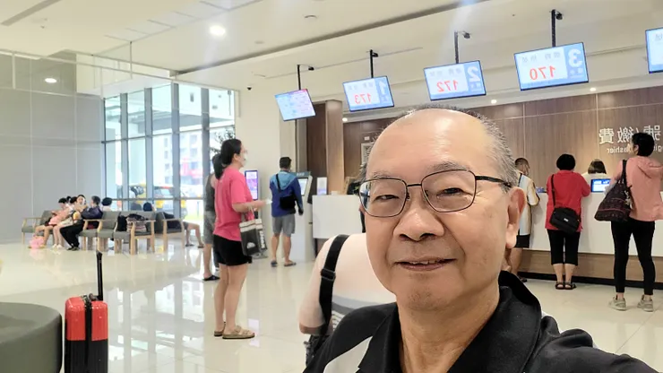 光田醫院(向上院區)求診(李建崑攝影)