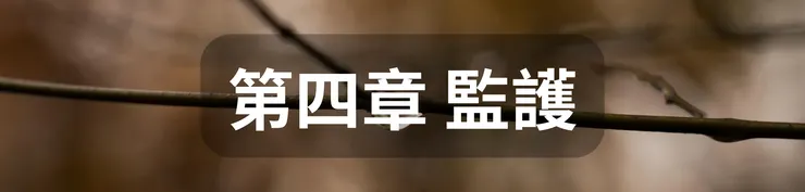 第四章 監護