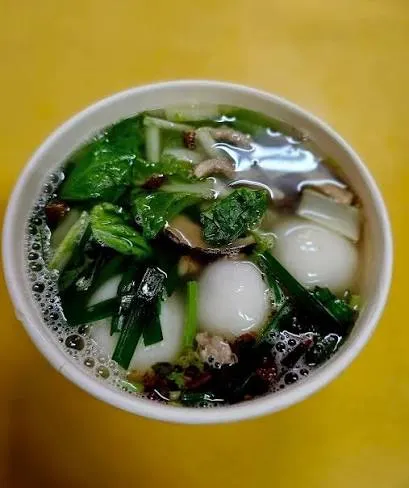 客家鹹湯圓（圖片截圖於網路）