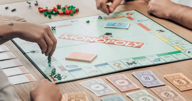 大富翁桌遊，圖片來源：網路