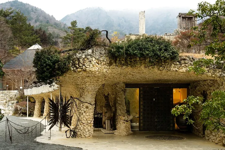 久保田一竹美術館 接待棟/照片:NANA濕婦