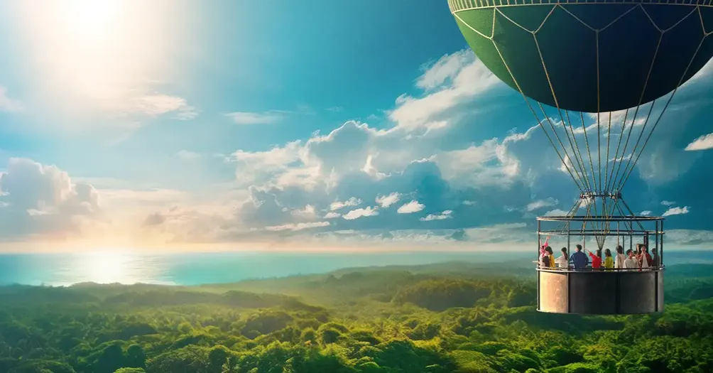 在沖繩，蓋一座遊樂園