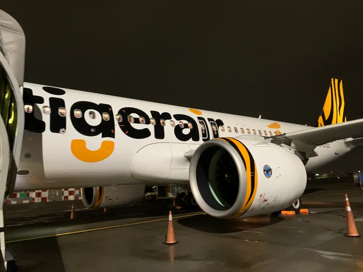 當天的登記沒有連通道，而是搭接駁車走樓梯登記，很像國外總統到訪，哈哈。2/7晚上又冷還下著雨，過年前的陰雨天氣真的很應景。