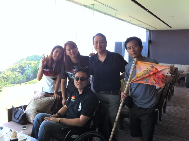 富士山攻頂成功