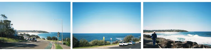 整趟最喜歡的部分就是 Curl Curl Boardwalk!