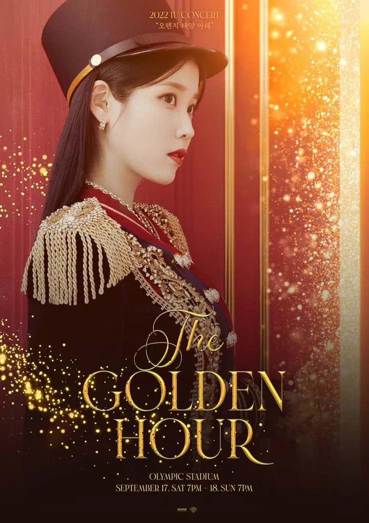 Golden hour 演唱會海報