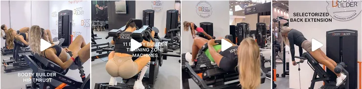 臀部訓練器材 (圖片來源: BOOTY BUILDER官網)