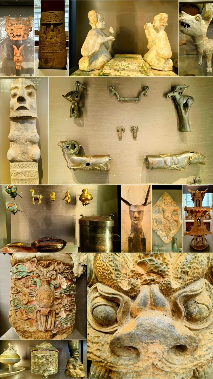 【中國與南亞展室！各式館藏。】