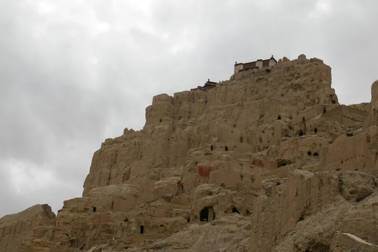 這座都城遺址是昔日古格王國的首都