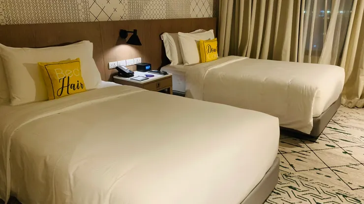 房間算乾淨舒適。