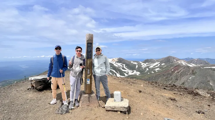 我們很幸運能在北海道之巔，完成這趟旅程的最終章。