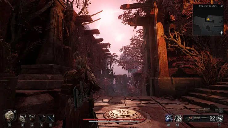 血月狀態的耶莎地區