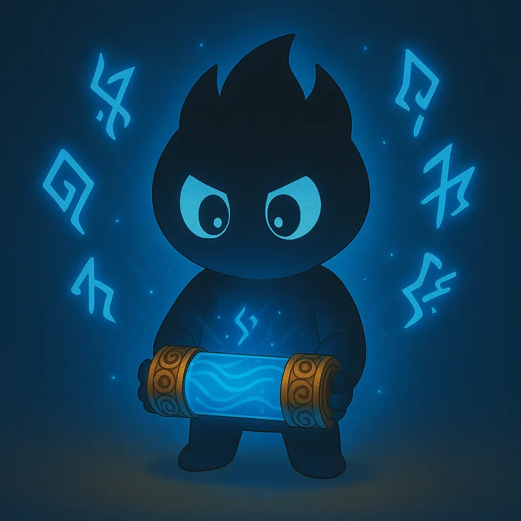 只見小金雙手捧著罐子，嘴裡唸了幾個聽不懂的音節......