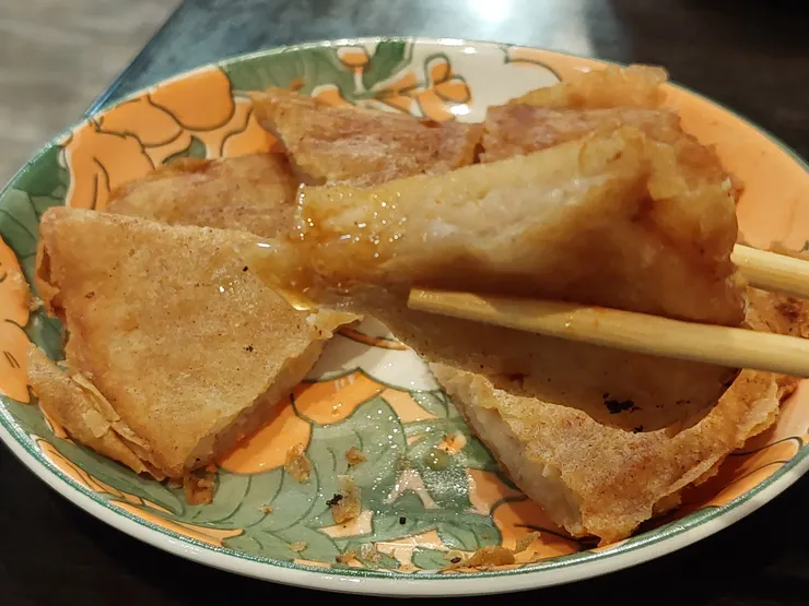 月亮蝦餅