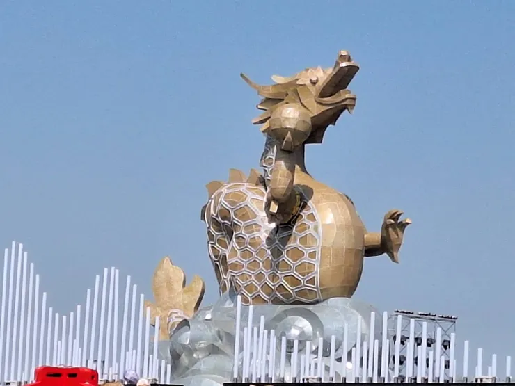 2024台南燈會主燈。白天模樣