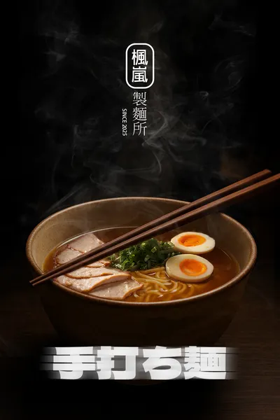 PS練習 - 製麵所海報