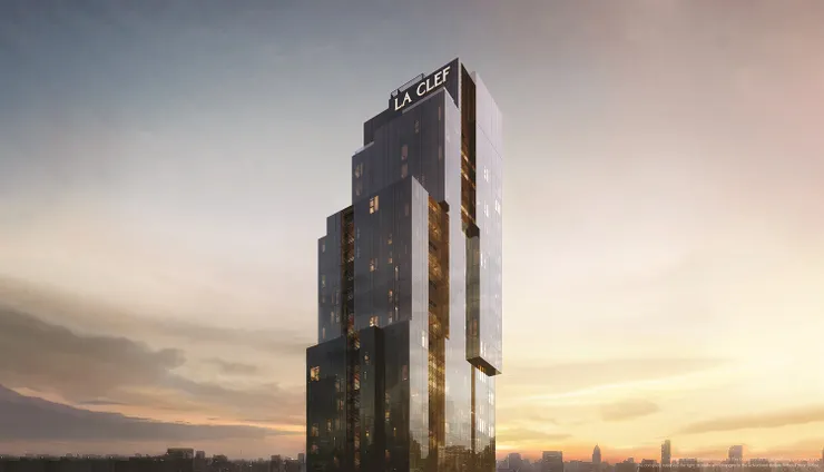 The Residences 38坐落於曼谷富人區通羅，名列泰國前十大豪宅，全案僅售56戶。(圖片來源/碩盛國際不動產)