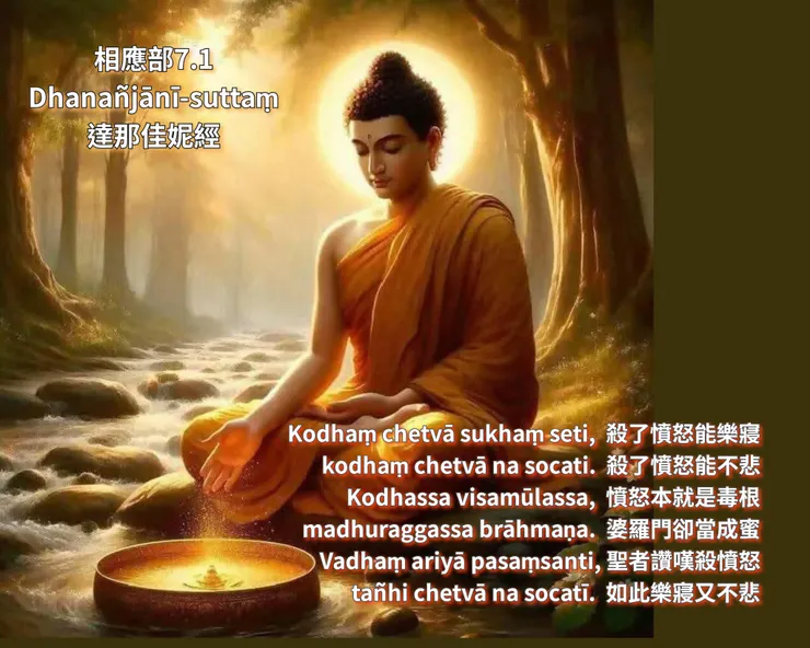 佛陀法語 | 無瞋