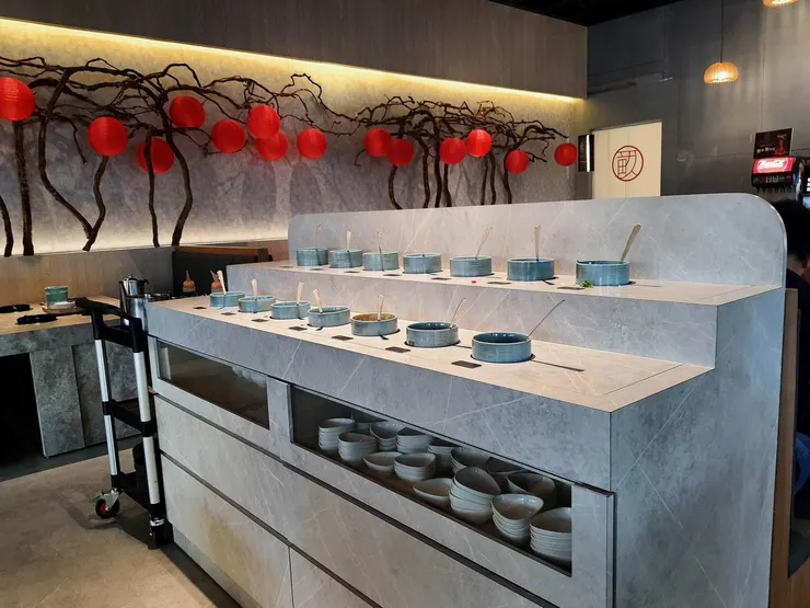 醬料區。喜歡泡菜醬,不會過酸過辣,跟食物很搭