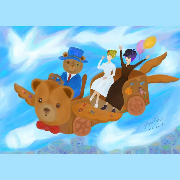 漫遊童話之旅-原創插畫