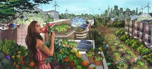 新世界的概念只不過是另一個烏托邦的願景嗎?當然不是。所有烏托邦的願景都有一個共同點:心智對一個未來時間點的投射,當那個時間點來臨時,一切都會變得很美好,我們的問題會終結,只有平安和諧存在。