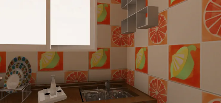 這個洗手盆再小，也是分成兩格，符合我的要求。