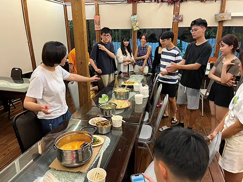▲同學的料理。