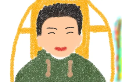 預備服事的背影