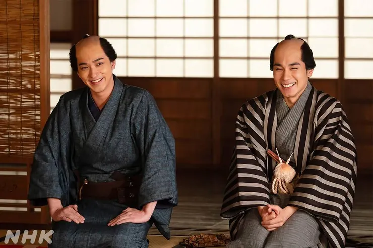 蔦重的義兄次郎兵衛倒是很喜歡狂歌會這種熱鬧的場合