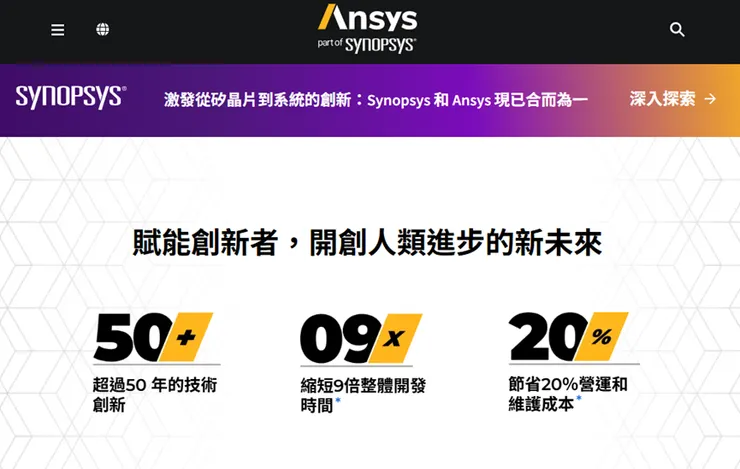 Ansys首頁