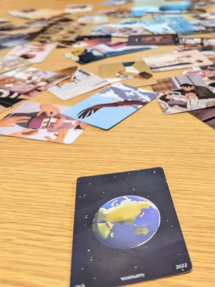 女人迷生命漫流：瑋軒、怡蓁和芙志的初心、實踐與自我教練／卡牌／圖源：陳穩