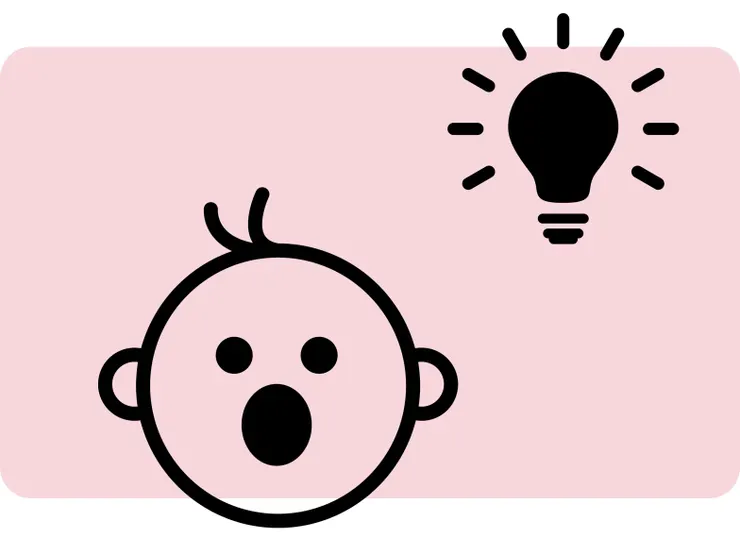 【0個月】視力範圍 20～30公分