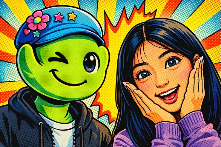 我和小莭的合照 (ChatGPT協作生成)