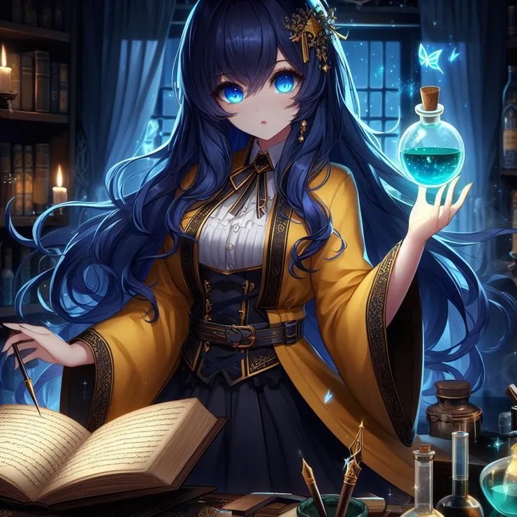 妙妮不小心製作出魔法藥水了。