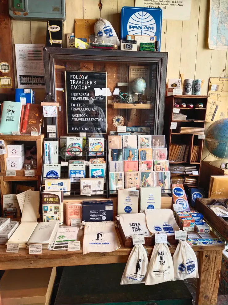 跟旅遊相關的元素結合在商品中