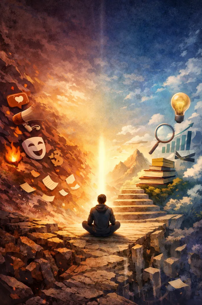 一念天堂，一念地獄