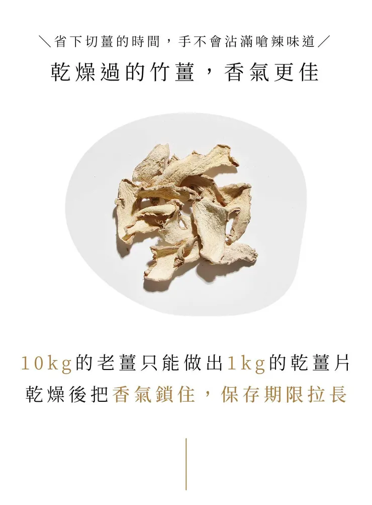 ▲竹薑茶與生薑茶,差別在哪裡?