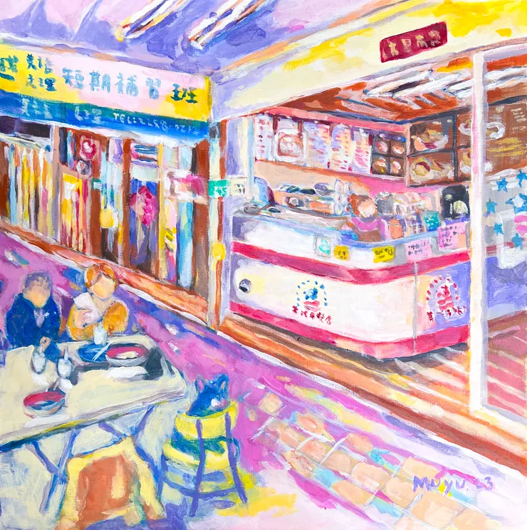 提早三天完成作品