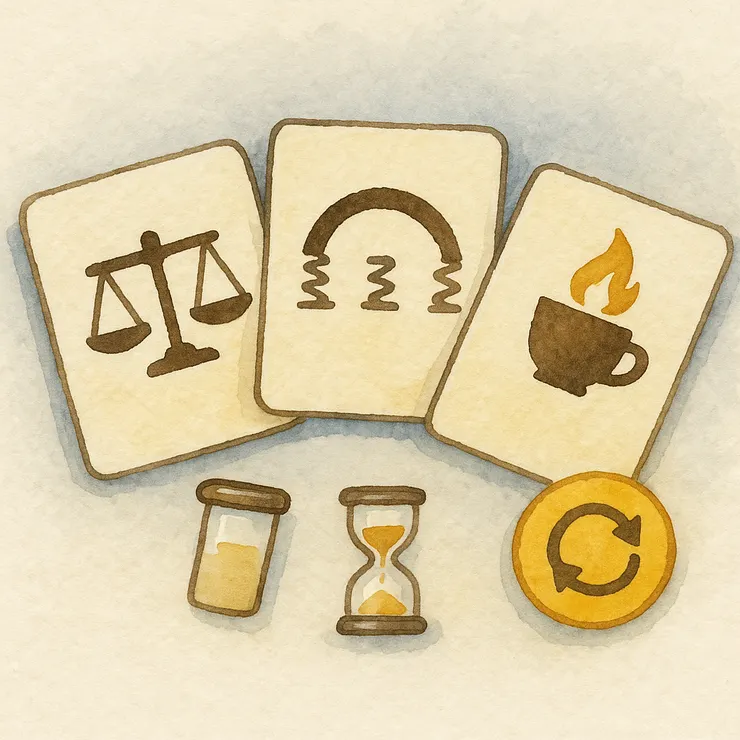 先抽卡,再開口。