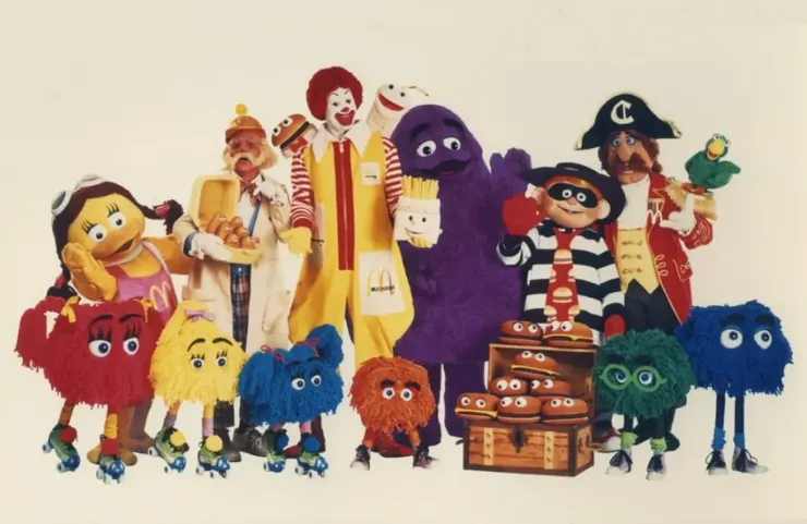 麥當勞吉祥物之一的奶昔大哥