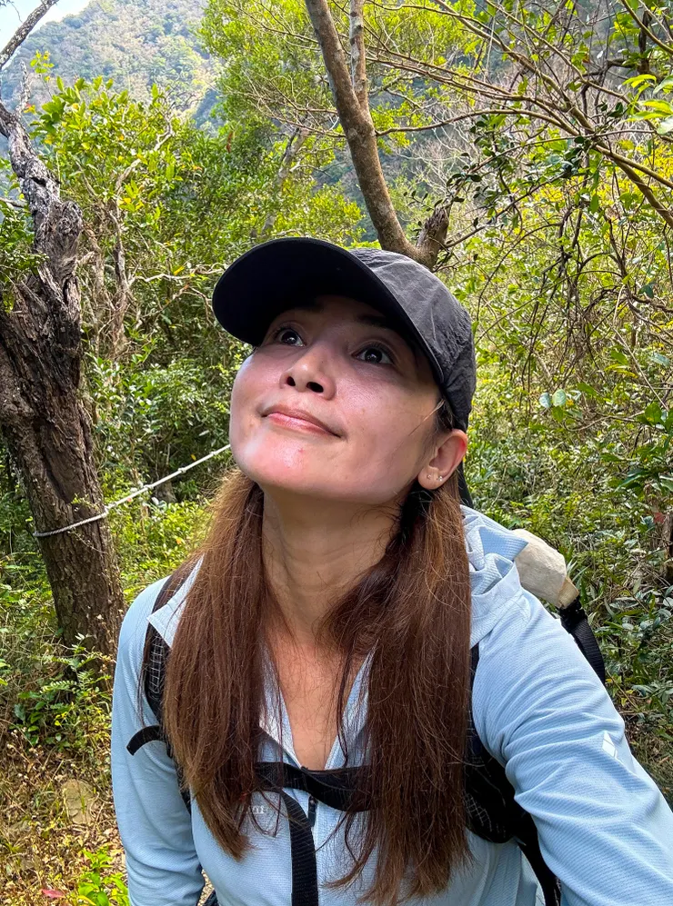 不停的陡上到鼻孔撐大表示有點累了