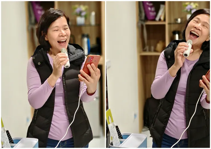 【相約四零一泡茶咖啡談天歌唱。雖然克難，也唱得很歡！】