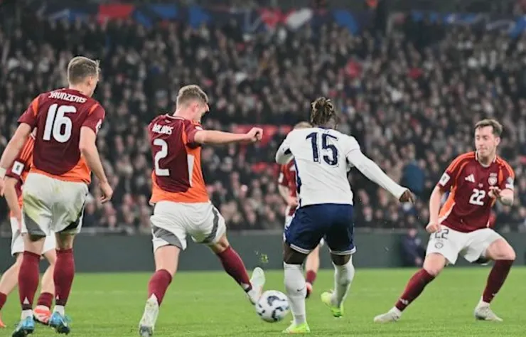 艾斯抽射破網助英格蘭大勝3:0