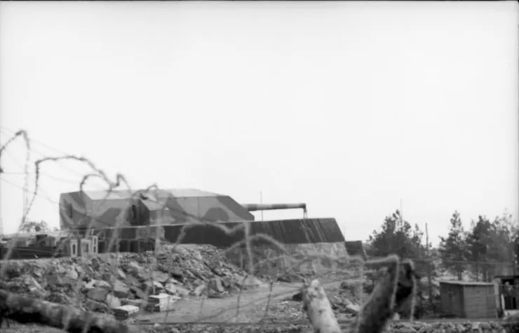 38公分SK C/34艦炮砲塔，克里斯蒂安桑，挪威