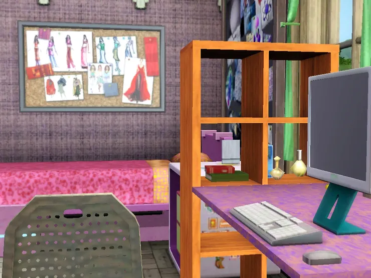 這個架子也令房間更通透。