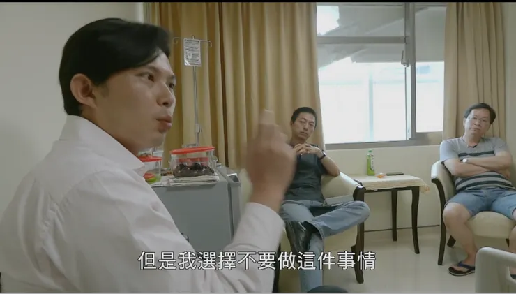 黃國昌推辭2014新北市長選舉的邀約（圖源：紀錄片）