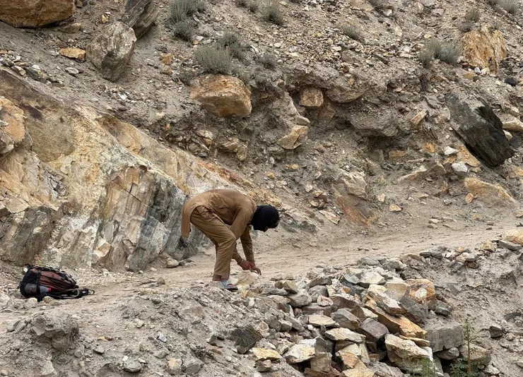 健行途中的殺雞秀